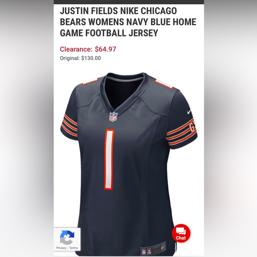 Women’s Nike Bears Jersey 🐻